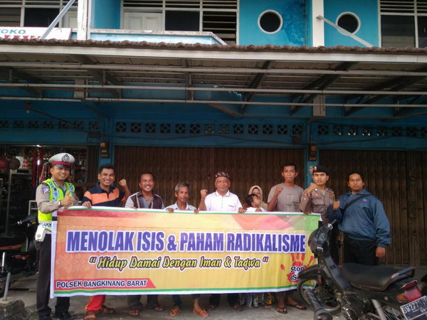 Polsek Bangkinang Barat Silaturahmi dengan Tokoh Masyarakat